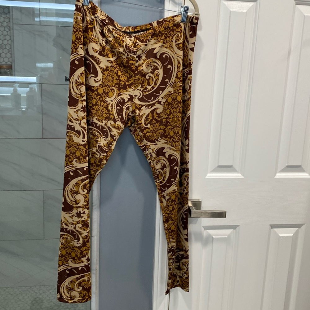 Multi print leggings XL